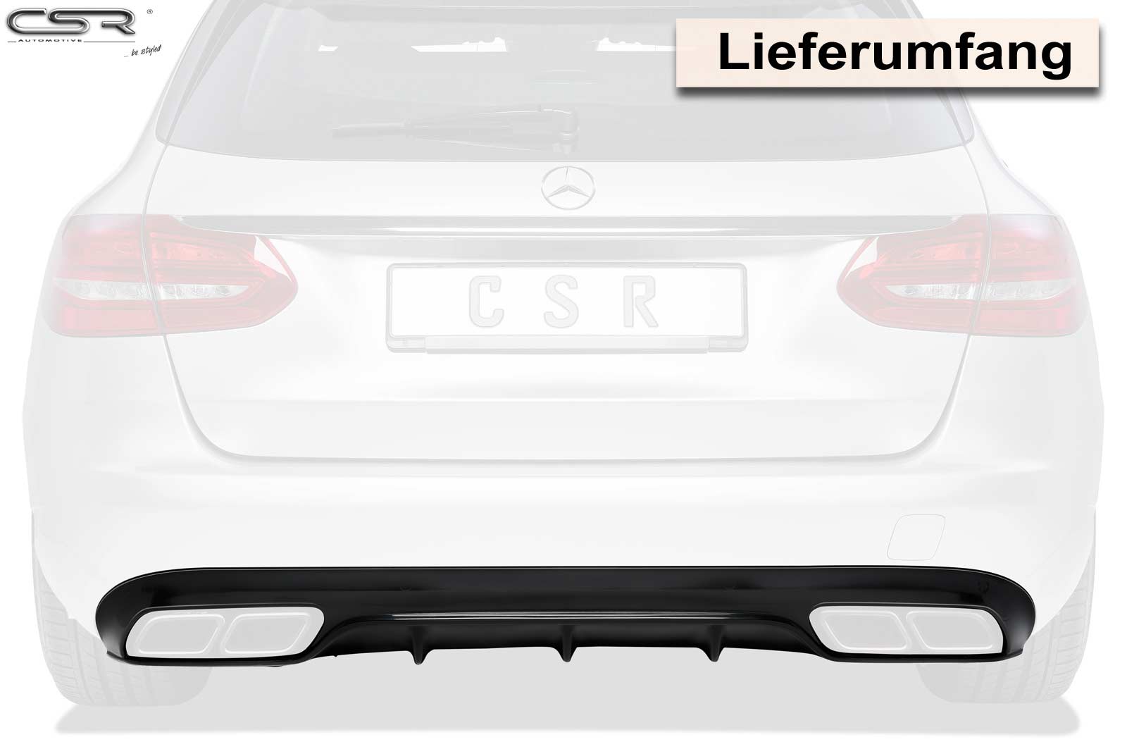 Mercedes-Benz C-Klasse Kombi | W205 | Diffusor von CSR-Automotive