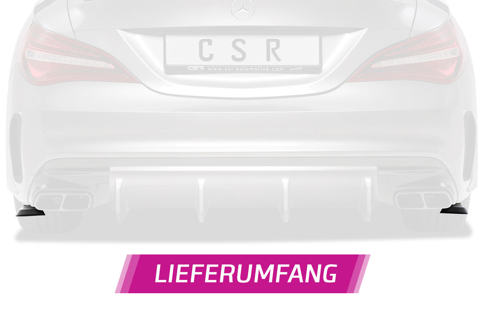 Mercedes-Benz CLA 45 AMG X117, C117 | Heckansatz HA213