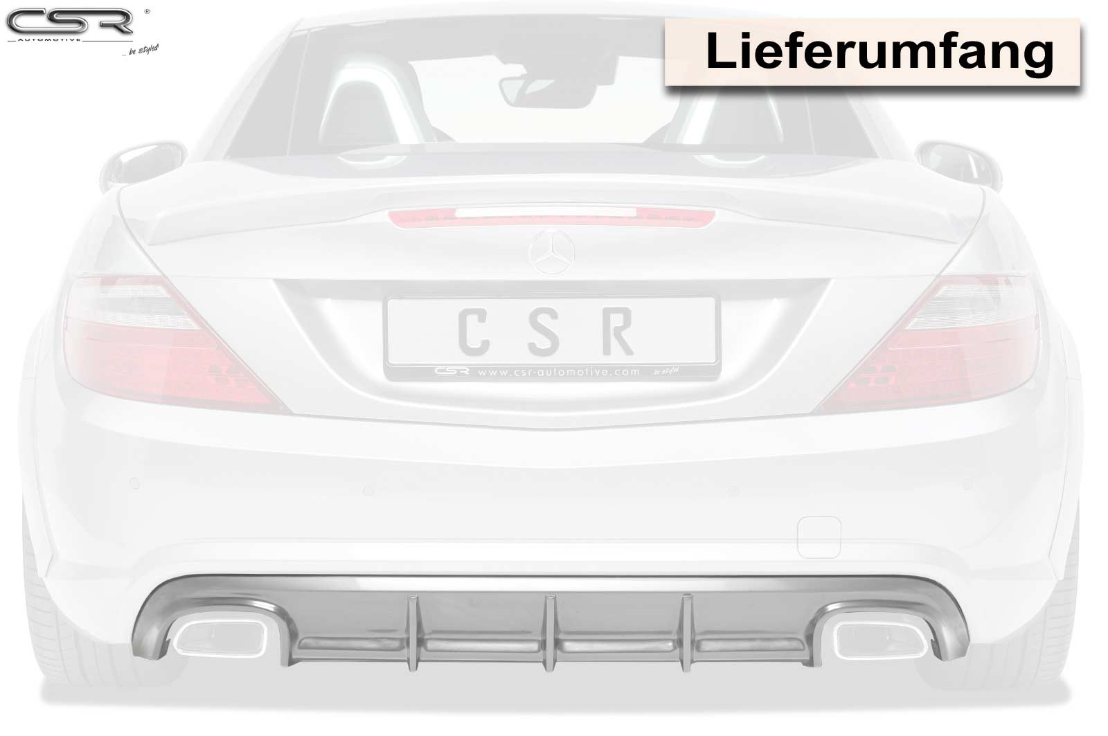 Mercedes-Benz SLK AMG-Line R172 | Heckansatz HA219