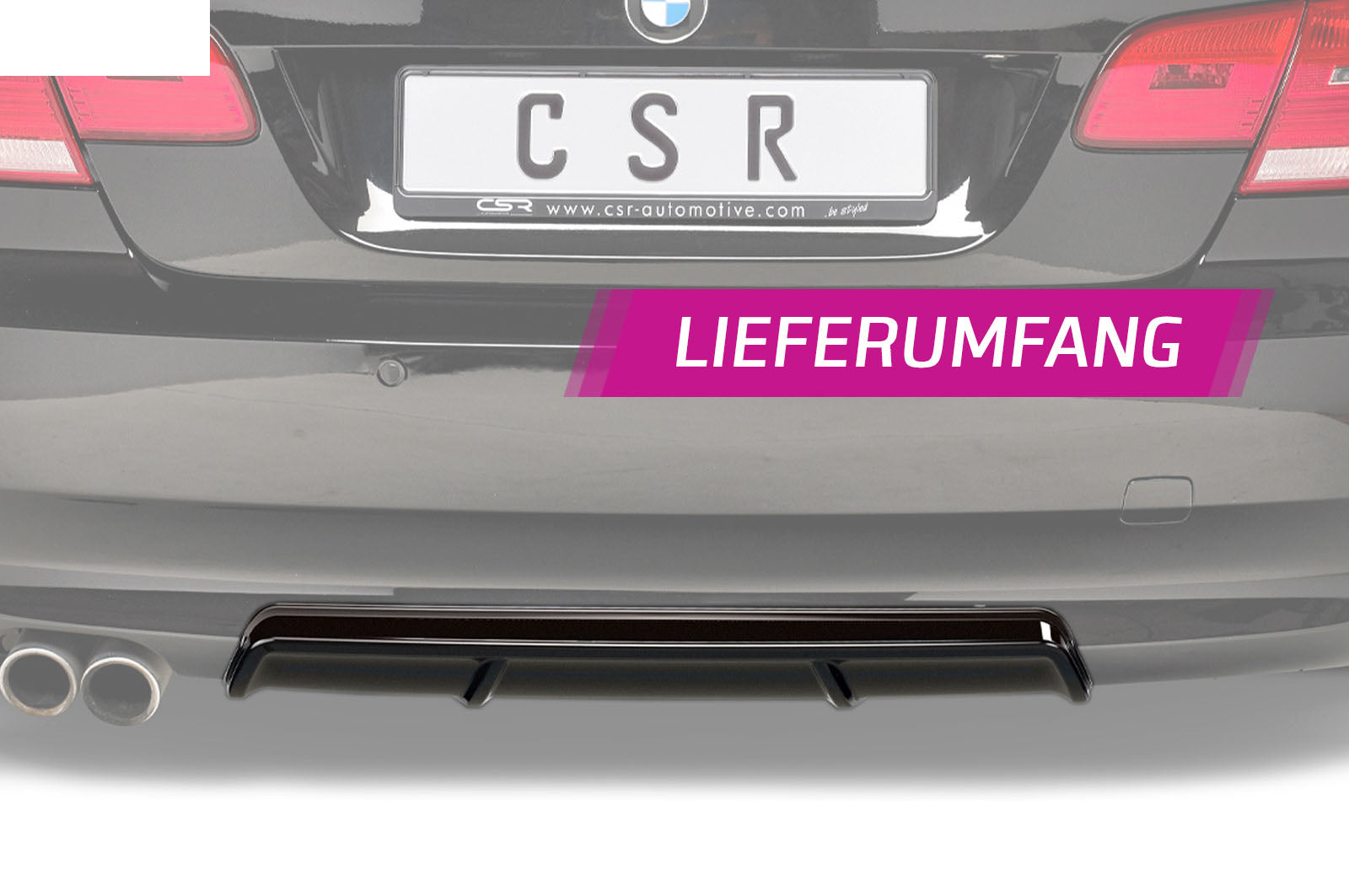 BMW 3er E92, E93 | Heckansatz HA250