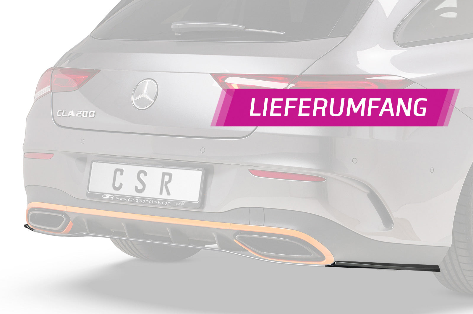 Mercedes-Benz CLA AMG-Line X118 | Heckansatz HA254