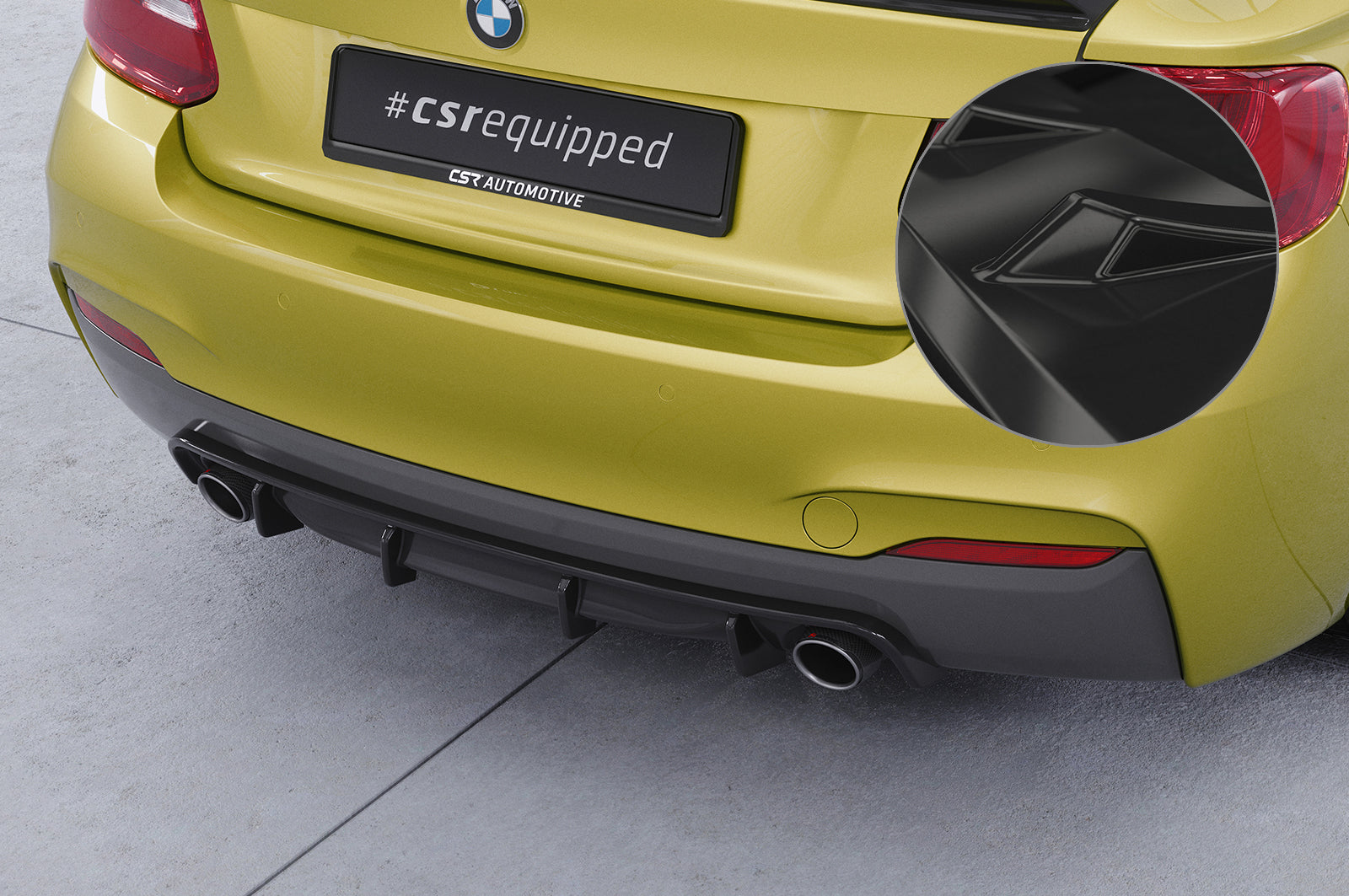 BMW 2er / Coupe und Cabrio F22, F23 | Heckansatz HA273