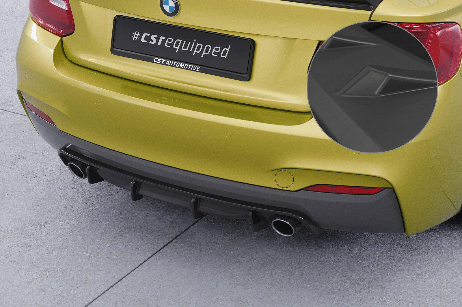 BMW 2er / Coupe und Cabrio F22, F23 | Heckansatz HA273