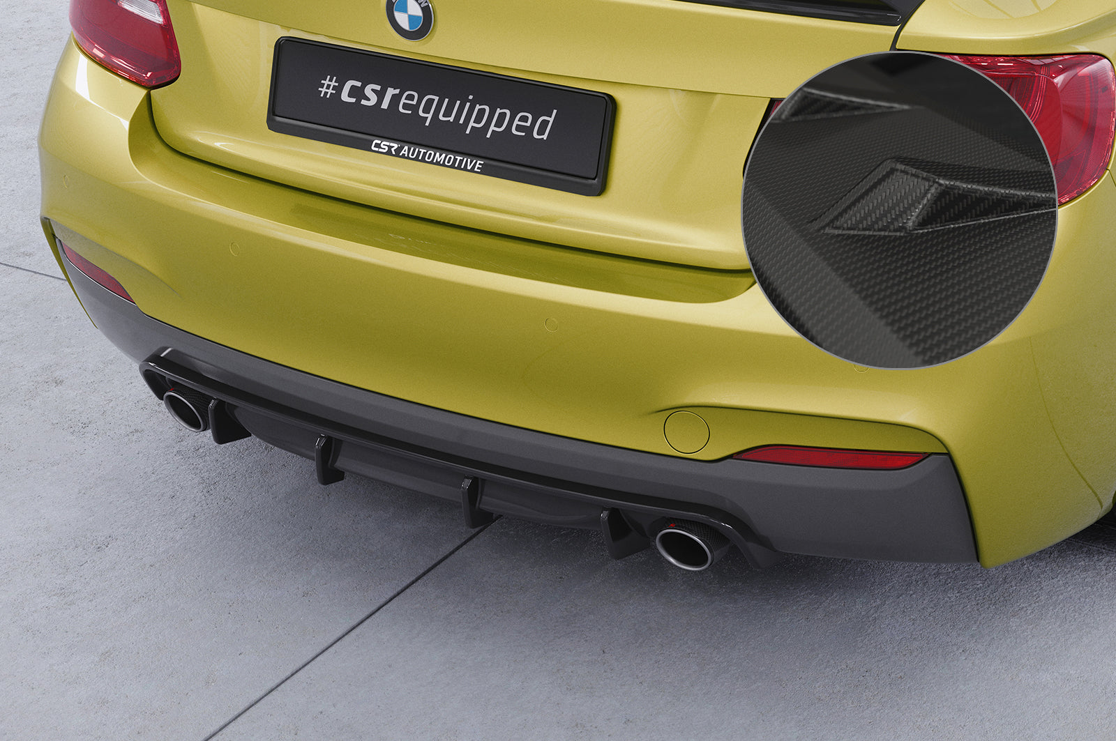 BMW 2er / Coupe und Cabrio F22, F23 | Heckansatz HA273