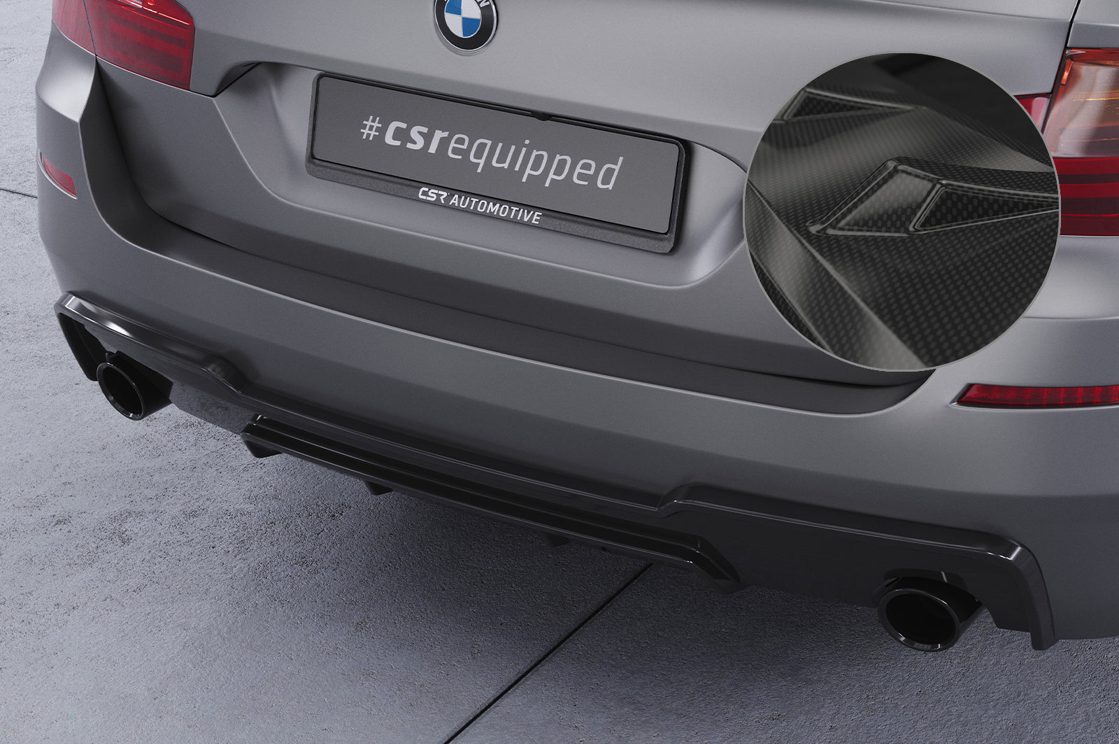 BMW 5er / 535i/535d M-Paket F10, F11 | Heckansatz HA289