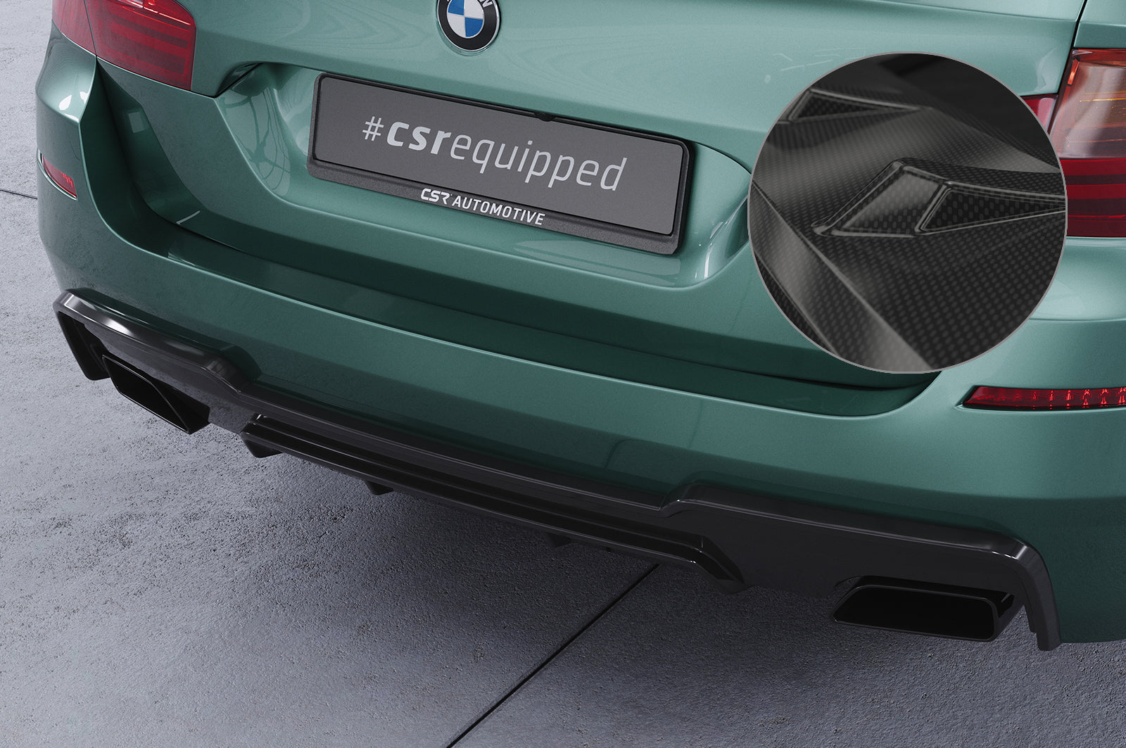 BMW 5er / 550i/550d M-Paket F10, F11 | Heckansatz HA290