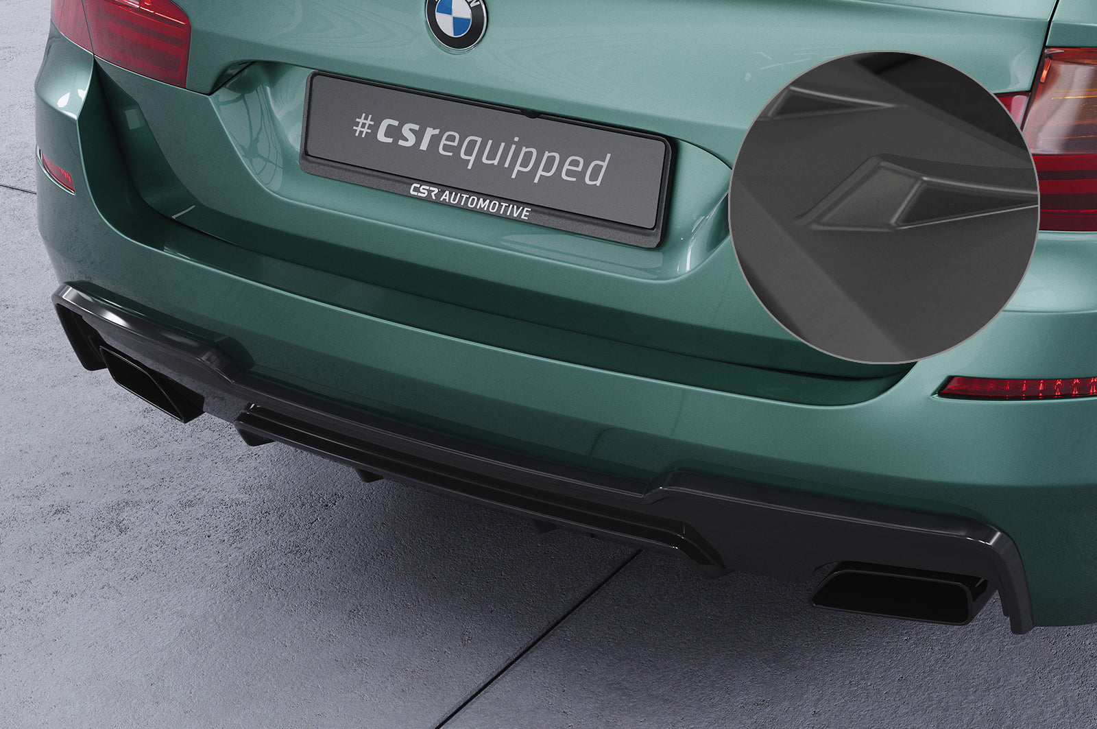 BMW 5er / 550i/550d M-Paket F10, F11 | Heckansatz HA290
