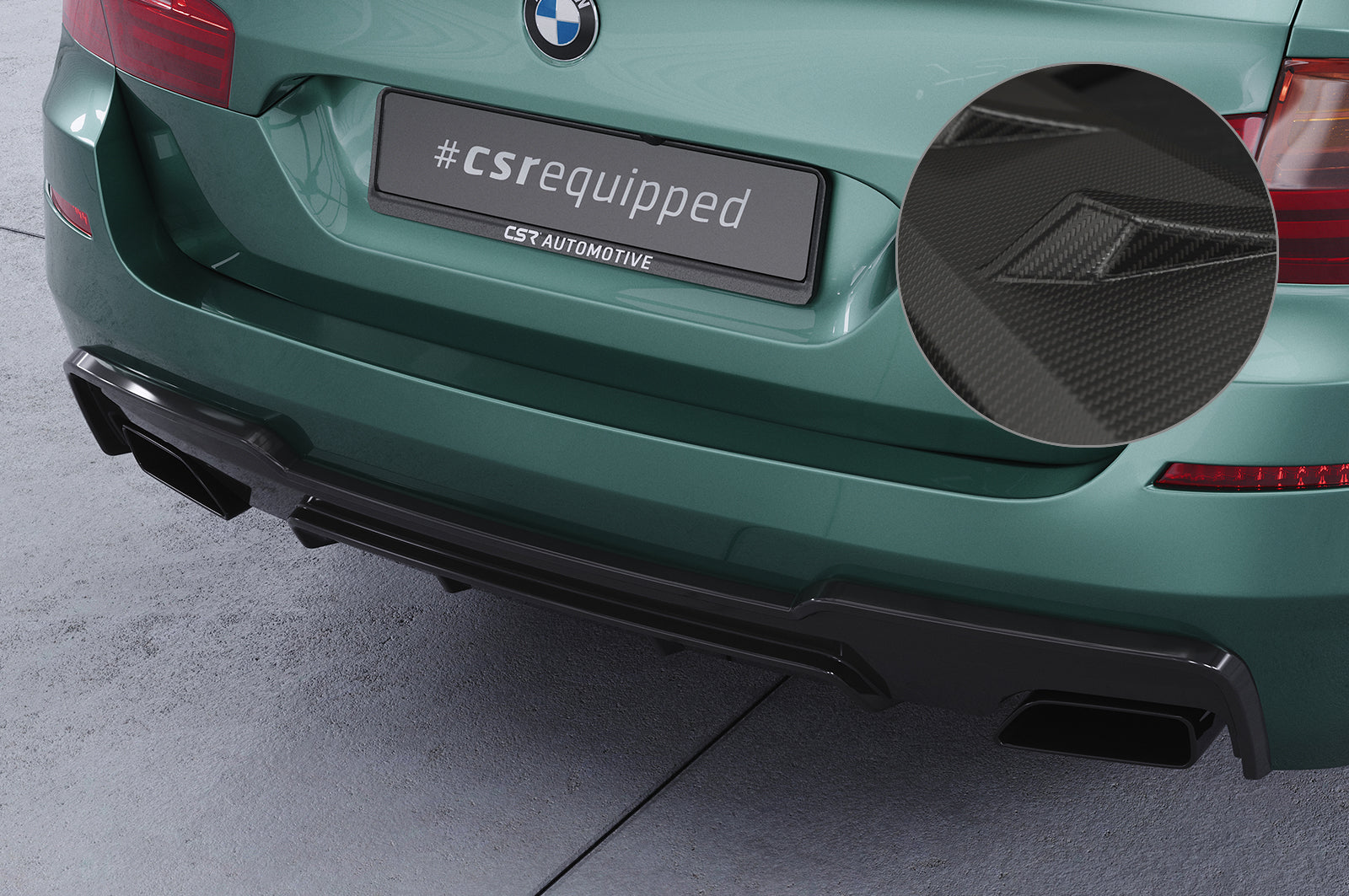 BMW 5er / 550i/550d M-Paket F10, F11 | Heckansatz HA290