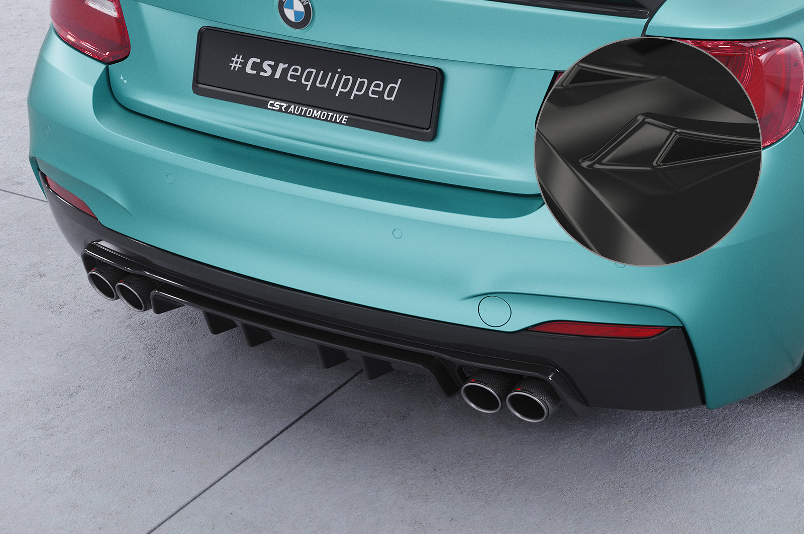 BMW 2er / M-Paket F22, F23 | Heckansatz HA306