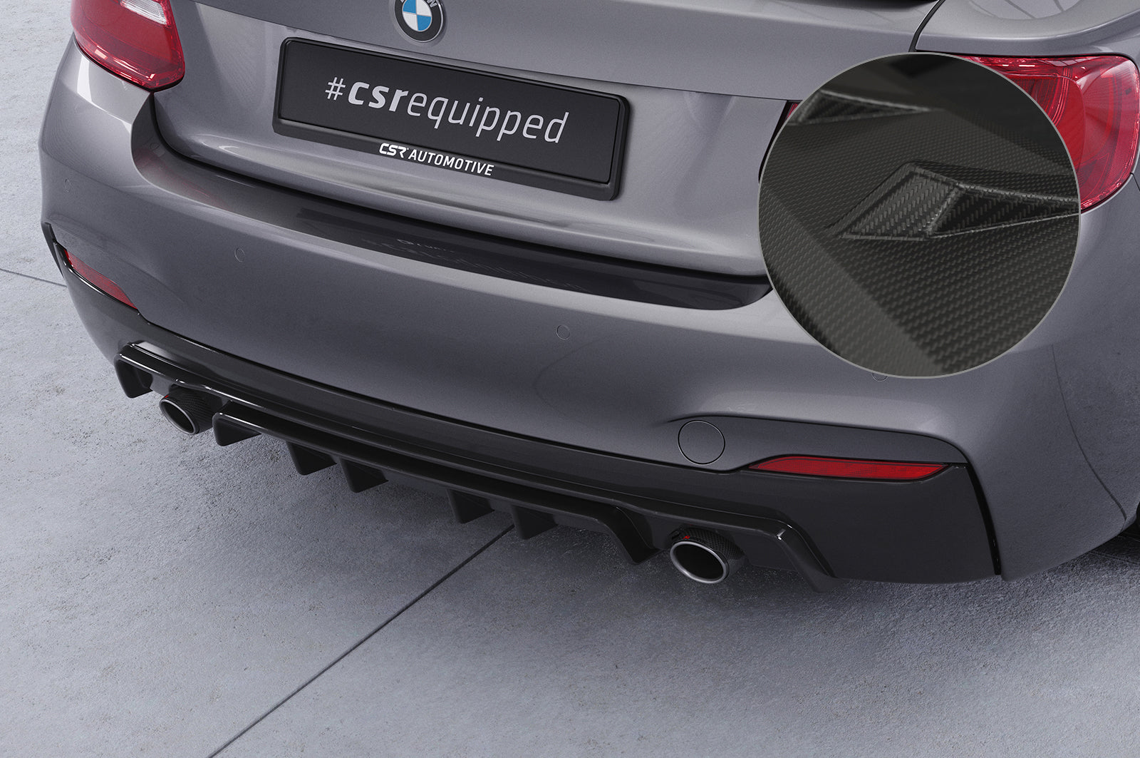 BMW 2er / M-Paket F22, F23 | Heckansatz HA308
