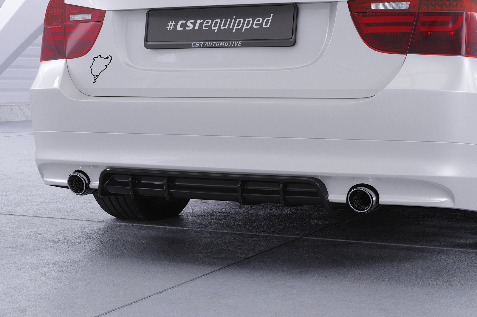 BMW 3er E90, E91 | Heckansatz HA435