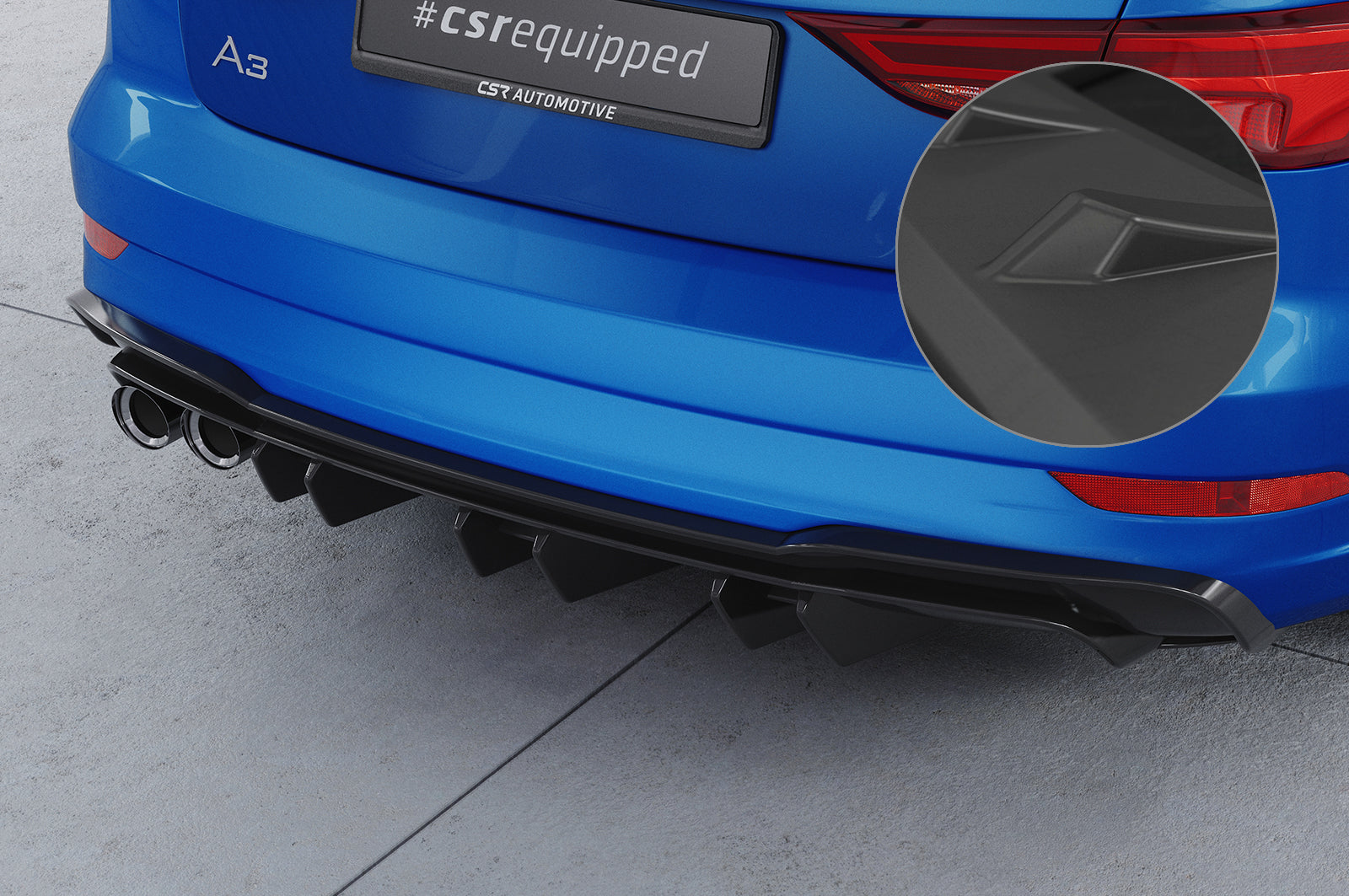 Audi A3 Cabrio | 8V | Diffusor von CSR-Automotive