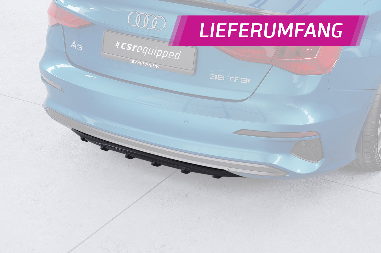 Audi A3 Limousine | 8Y | Diffusor von CSR-Automotive