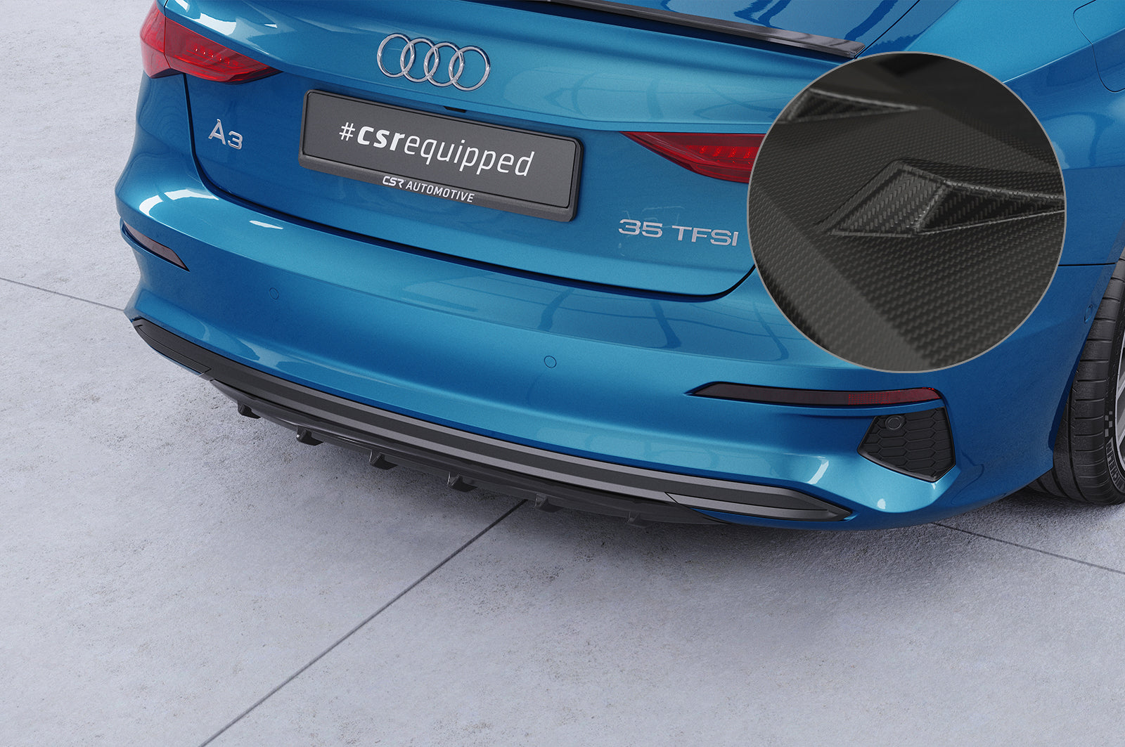 Audi A3 Limousine | 8Y | Diffusor von CSR-Automotive
