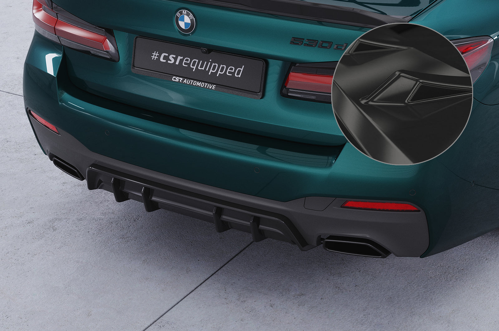 BMW 5er / M-Paket G30, G31 | Heckansatz HA486