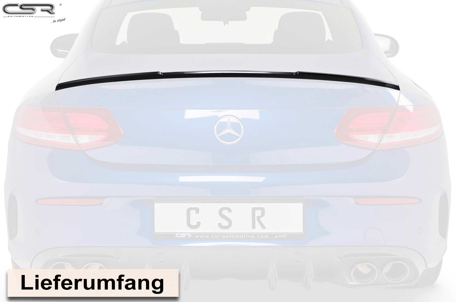 Mercedes-Benz C-Klasse Coupe | C205 | Spoiler von CSR-Automotive