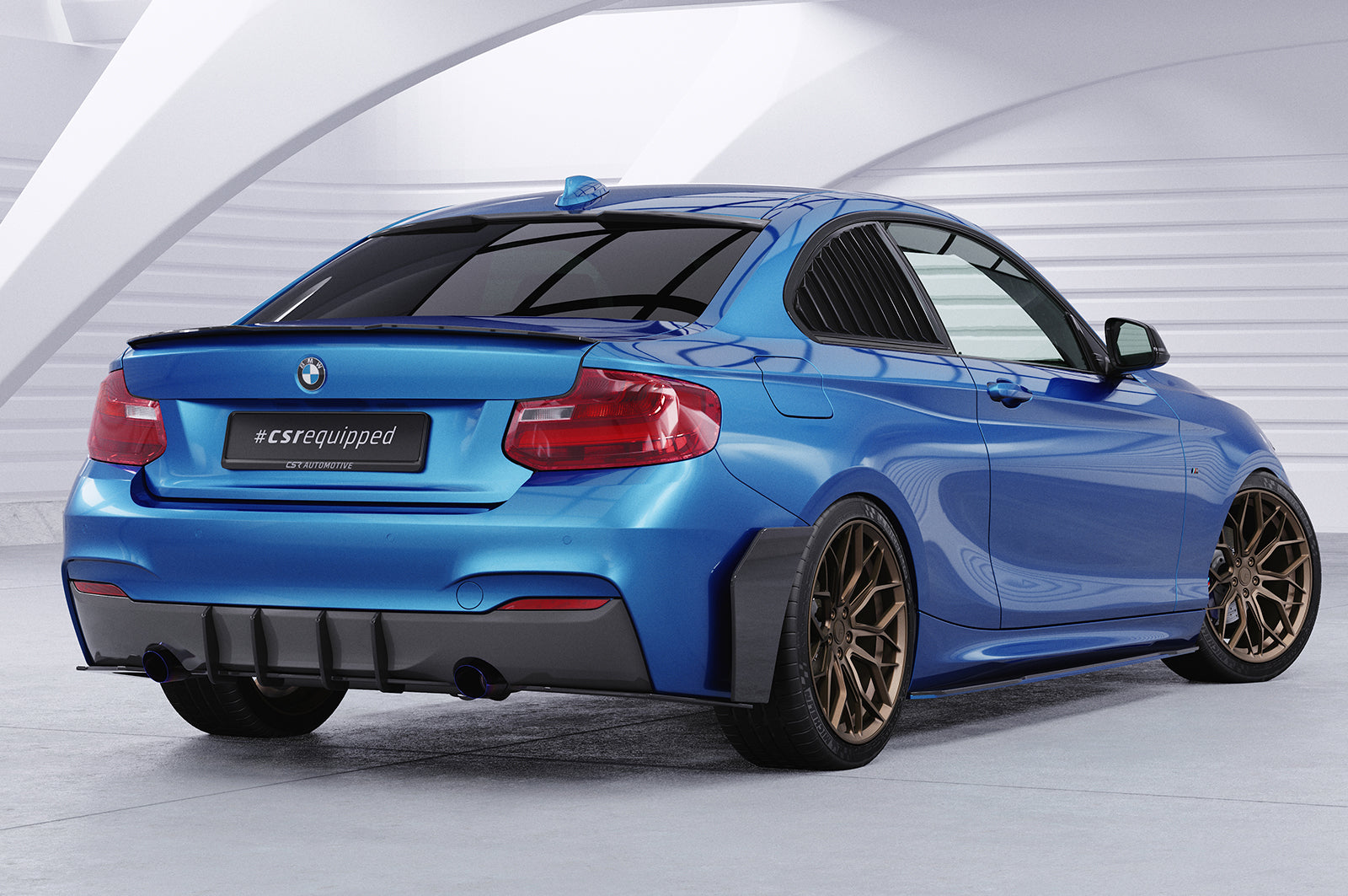 BMW 2er / Coupe und Cabrio F22, F23 | Spoiler HF825