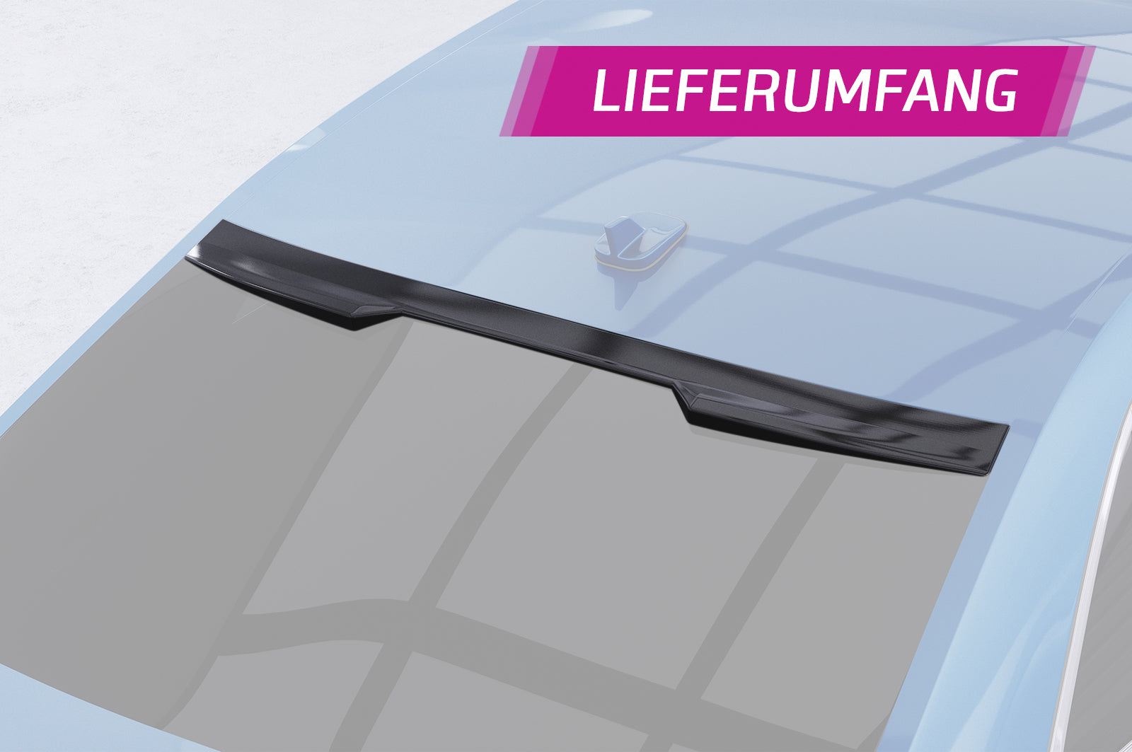 Audi A4/S4 Limousine B9, 8W | Heckscheibenblende HSB081