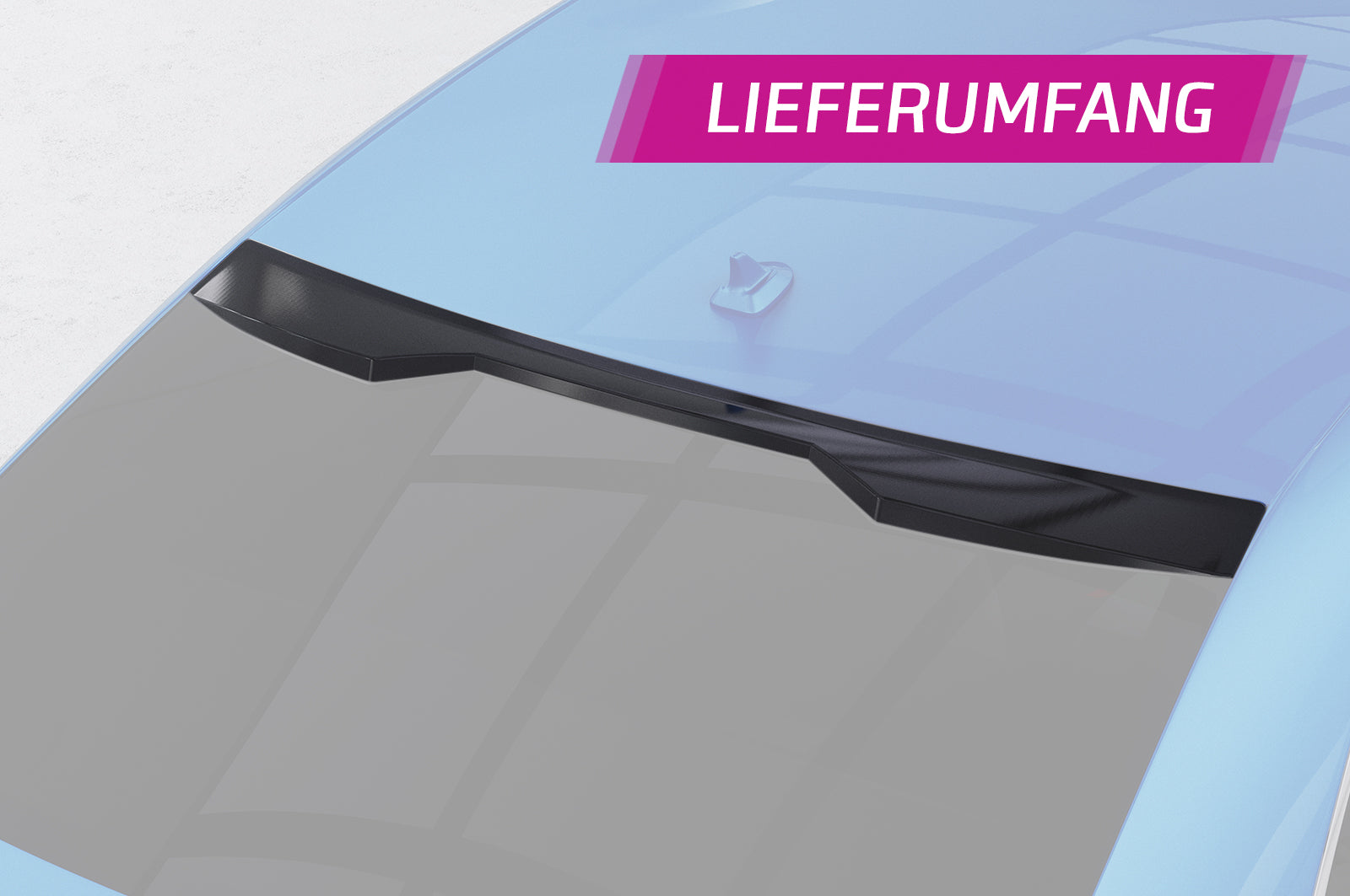 Audi A3 / S3 Limousine 8V | Heckscheibenblende HSB087