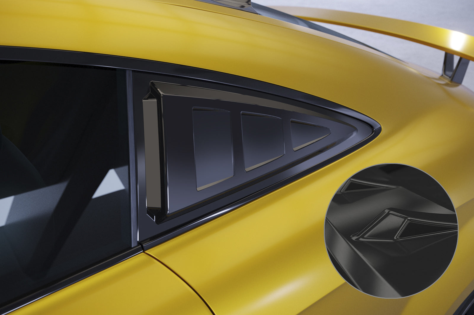 Audi TT Coupe 8J | Seitenscheibenblenden SSB006