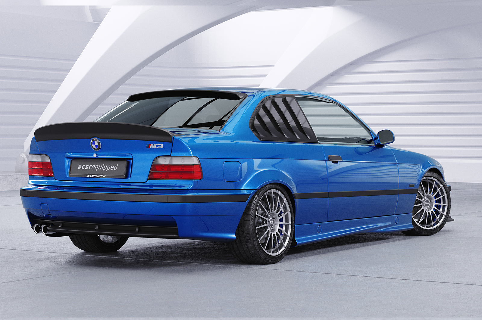 BMW 3er Coupe E36 | Seitenscheibenblenden SSB010